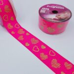 Fita Progresso Glitter Coração nº 9-38mm - Imagem 2