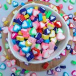 Miçanga Fimo Emborrachado Coração 25 unid. - Imagem 2