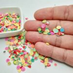 Aplique Fimo Confete Frutinhas Colorido 15gr - Imagem 2
