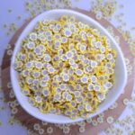 Aplique Fimo Confete Girassol 15gr