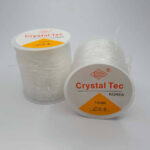 Fio de Silicone p/ colar e pulseiras 0,8mm-100mt
