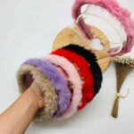 Pelúcia para produção artesanato Laços, tiaras,pompom 1Mt - Imagem 2