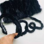 Pelúcia para produção artesanato Laços, tiaras,pompom 1Mt - Imagem 6