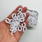 Miçanga Elo Torcido Corrente cores 18x14mm -50gr - Imagem 11