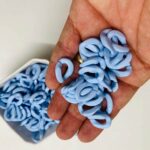 Miçanga Elo Torcido Corrente cores 18x14mm -50gr - Imagem 4