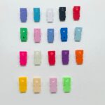 Prendedor chupeta/fecho Cracha  3,3x1,1cm 2 unidade - Imagem 4
