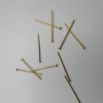 Alfinete Contrapino Cabeça Achatada 2cm - 10grs - Imagem 2