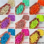 Miçanga Bola Conta De Plastica 6mm- 25gramas - Imagem 4