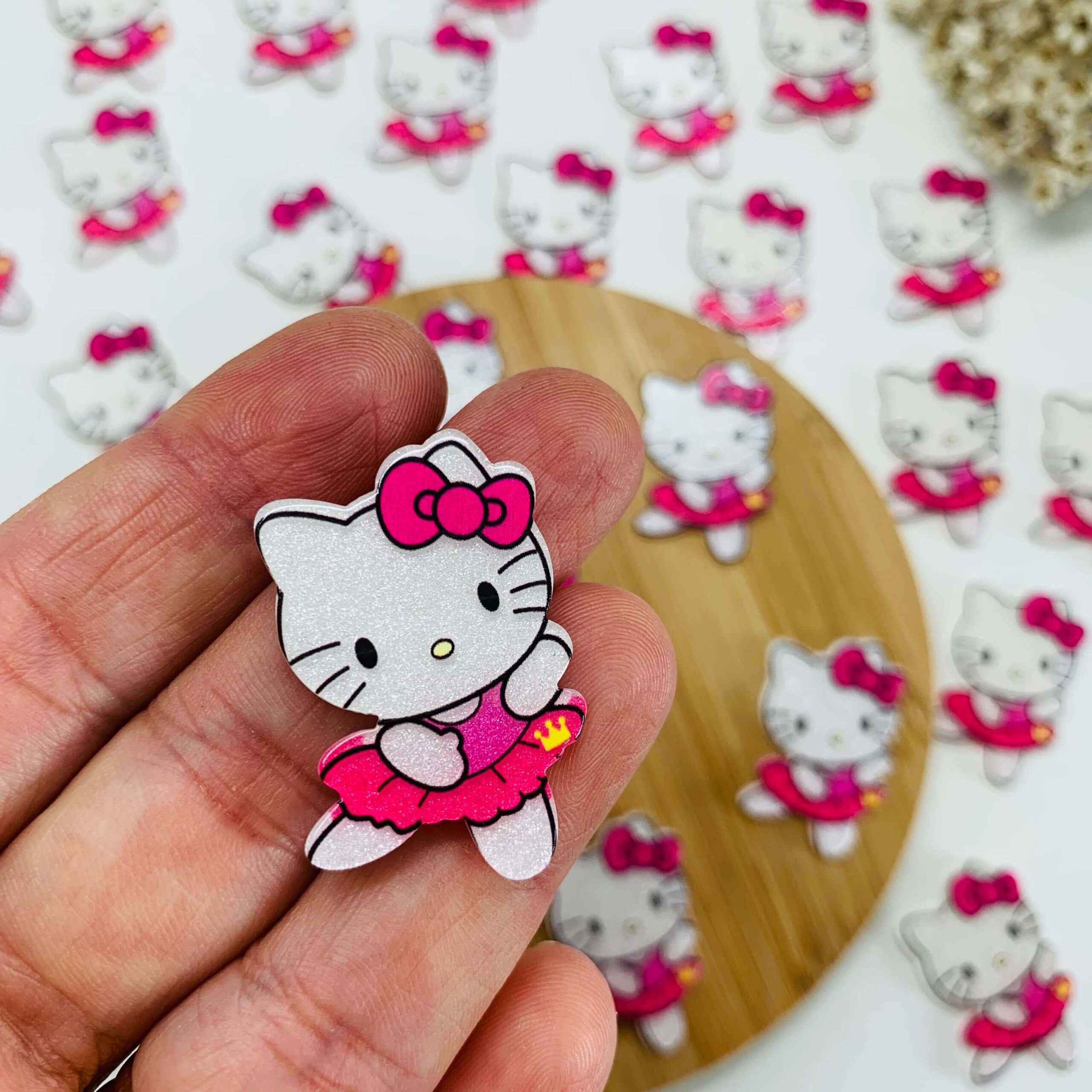 Hello Kitty2 Aplique de Laços Hello Kitty
