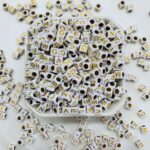 Miçanga Infantil Alfabeto Letras 6x6mm - Imagem 2