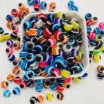 Miçanga  olho grego Passante 10mm - Imagem 2