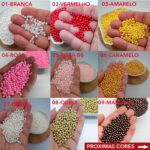 Pérola Abs Para Bordado C/furo 4mm -20gramas - Imagem 2