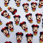 2 Aplique para Laços mickey Mouse- 2.22x3.33 cm - Imagem 2