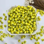 Miçanga Entremeio Emoji Carinhas 8mm - Imagem 2