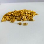 Fecho de Rosca com argola Latão para Bijuteria 4x12mm - Imagem 2
