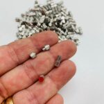 Fecho Rosca para Bijuterias Latão 3,8x8,5mm - Imagem 2