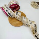 Fita Progresso Love Glitter nº 9-38mm - Imagem 3