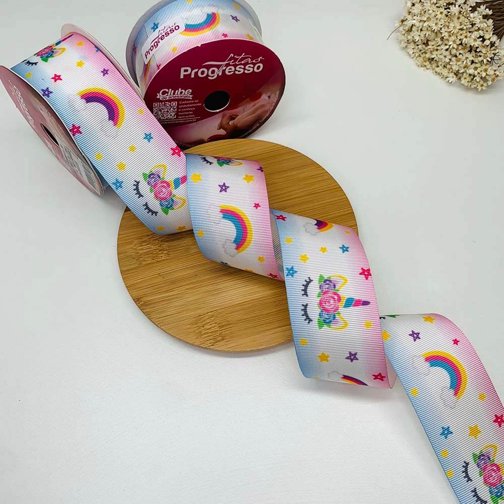 fita unicornio cabeca progresso fita unicornio