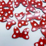 Aplique Lacinhos minnie 2,80x2,00cm- 2 unid. - Imagem 2