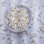 Pérola Lagrima Gota Com Furo 6x14mm - Imagem 2