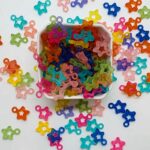 Miçanga para Bijuterias Pingente estrela 21x16mm - Imagem 2