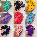 Pompom Mini Cores 1,5cm- 50 unidade - Imagem 2