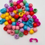 Tic Tac Tererë Redondo Para Tranças Cores Sortidas - Imagem 3