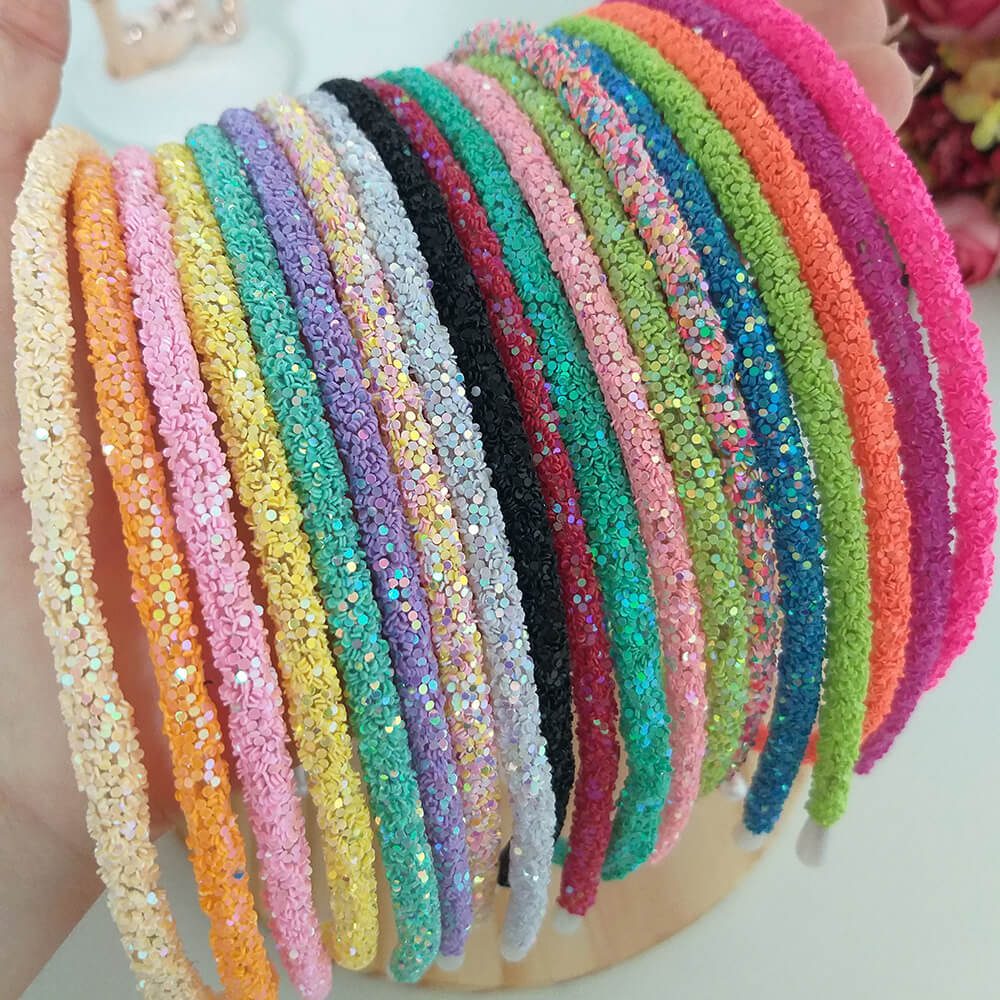 tiara tubo strass paete Tubo Confete Paetê