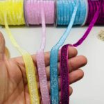 Fita Lurex Esponjada cores 10mm-5 metros - Imagem 4