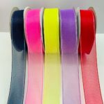 Fita Organza Sanding Pespontada 38mm - 3 metros - Imagem 3