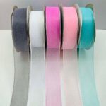 Fita Organza Sanding Pespontada 38mm - 3 metros - Imagem 4