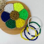 Kit copa do mundo Miçangão em Vidro 3,6mm 6/0 Aprox. 1600pçs - Imagem 4