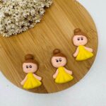 Personagem Princesa Bela Biscuit -Unid - Imagem 2