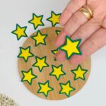 Aplique Emborrachado Estrela -3unidade - Imagem 2