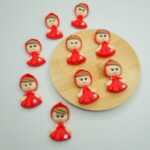 Personagem Chapeuzinho Vermelho Biscuit -Unid - Imagem 2