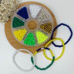 Kit copa do mundo Miçangão em Vidro 3,6mm 6/0 Aprox. 1550pçs - Imagem 4
