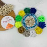 Miçanga copa do mundo Miçangão + bola 6mm+Estrela+disquinho - Imagem 2