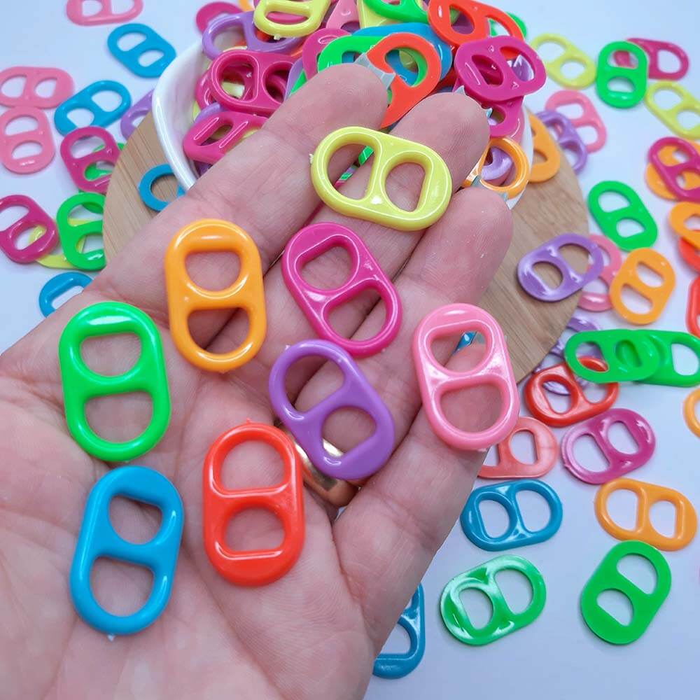 miçanga lacre2 Miçanga Lacre Pulseiras e Colares 15x25mm - Imagem 1
