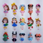 Aplique Biscuit Bonecas Personagens -Unid - Imagem 2