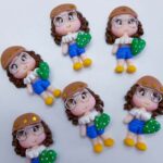 Personagem Juliette Aplique Biscuit -Unid - Imagem 2