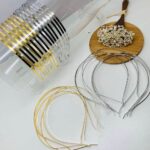 Tiara Metal Ferro chata p/ customizar 4mm -3 unidade