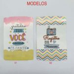 50 Tag Agradecimento Ao Cliente Personalizável 5x7,5cm - Imagem 3