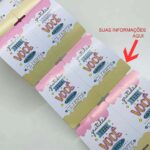 50 Tag Agradecimento Ao Cliente Personalizável 5x7,5cm - Imagem 2
