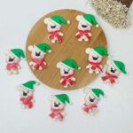 Aplique Biscuit Natal Urso Polar -Unid - Imagem 2