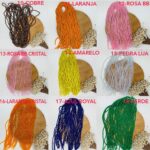 Fio Cristal de vidro Facetado 2mm -Aprox.42cm-172unid. - Imagem 3