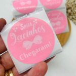 Etiqueta Adesivos redonda para Embalagens 4,8cm-50unid
