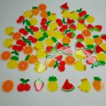 Aplique Frutinhas Acrílico 7unid. - Imagem 2