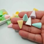 Casquinha de Sorvete Aplique para Laços Tiaras -5unid - Imagem 2