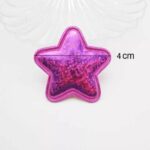 Aplique Estrela Metalizado Furtacor Acolchoado- 2unid - Imagem 2