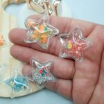 Aplique Estrela Transparente frutas e Cristal- 2unid - Imagem 2